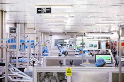 比亚迪日产500万只口罩 成全球最大量产口罩工厂